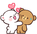 Emoji bear_nuzzle