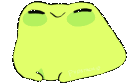 Emoji frogvibing