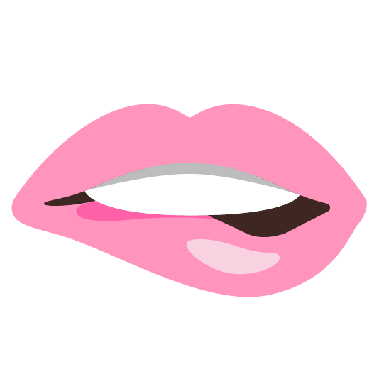 Emoji google_emoji_kitchen_biting_lip_and_pink_heart_mashup