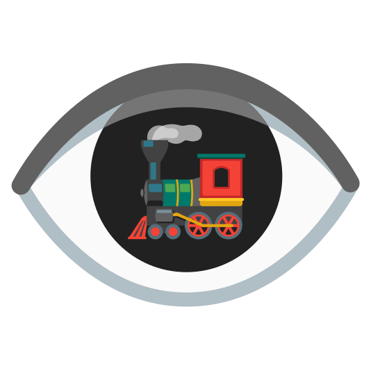 Emoji google_emoji_kitchen_eye_and_steam_locomotive_mashup