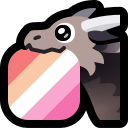 Emoji drgn_flag_lesbian