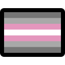 Emoji ms_demigirl_flag