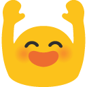 Emoji blobcheer