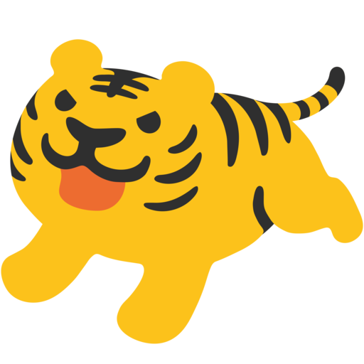 Emoji tiger_rawr